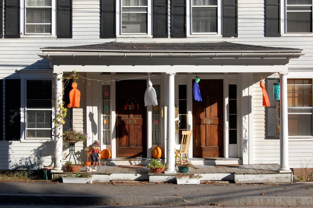 Front porch of a home; what to check in a 55+ community