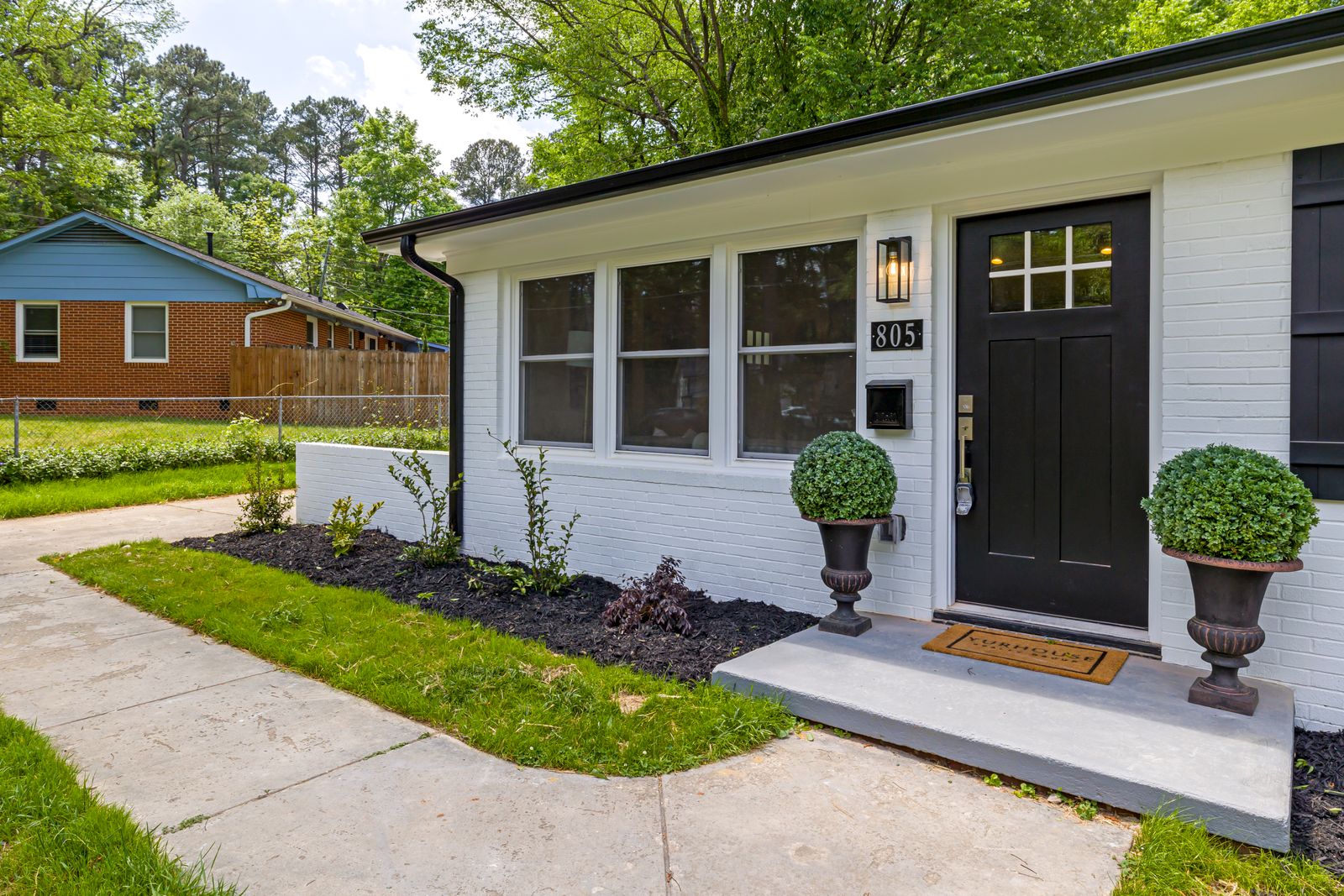 Front of a small home, the kind of first home buying costs add up for